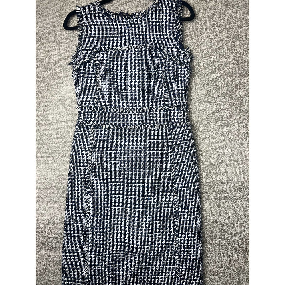 Tory Burch Tweed Dress  Blue Size 4